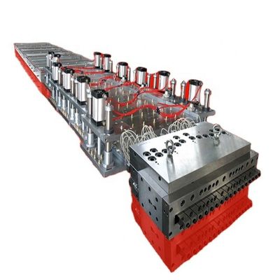 Máquina de extrusión de paneles de puertas de PVC Yuhao de 55 kW para la producción de perfiles de PVC de SIEMENS