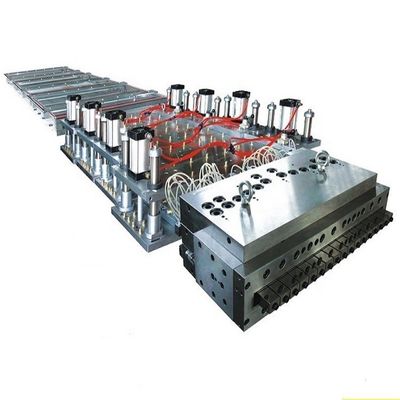 PC Puertas interiores máquina de extrusión de tablero de puerta hueca con material 3Cr17