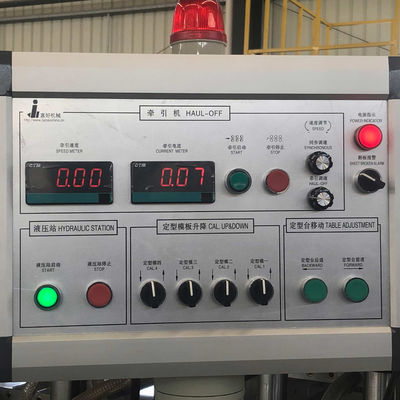 Extrusor de tornillo doble cónico 80/156 personalizado para la extrusión de perfiles de PVC/PE/PP en el mejor de los casos