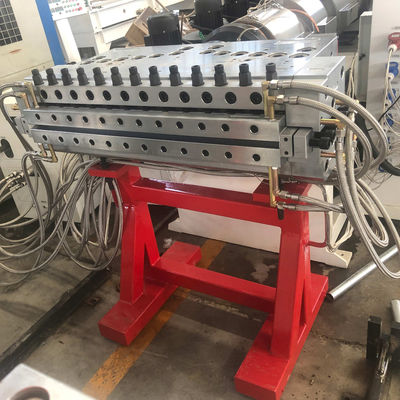 Extrusor de tornillo doble cónico 80/156 personalizado para la extrusión de perfiles de PVC/PE/PP en el mejor de los casos