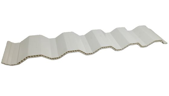 500 mm x 3 WPC paneles de vinilo de muralla de mar empillamiento de hojas para la solución de construcción de edificios