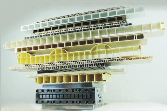 Molde de extrusión de marcos de puertas huecos de PVC de plástico WPC para la fabricación de productos para el hogar