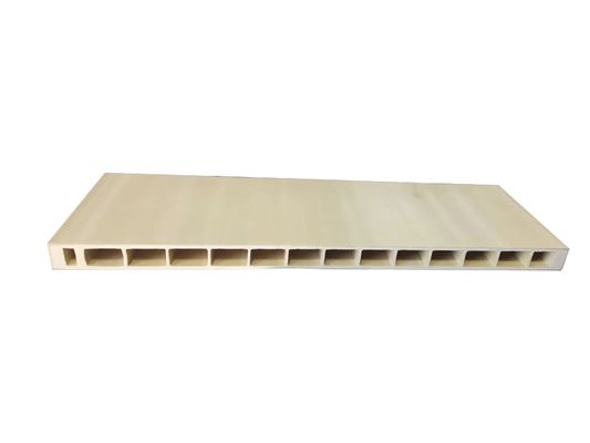 Molde de panel de puertas huecas personalizado para muescas de extrusión de plástico de madera de PVC de 1000 mm de ancho