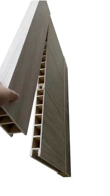 Molde de panel de puertas huecas personalizado para muescas de extrusión de plástico de madera de PVC de 1000 mm de ancho