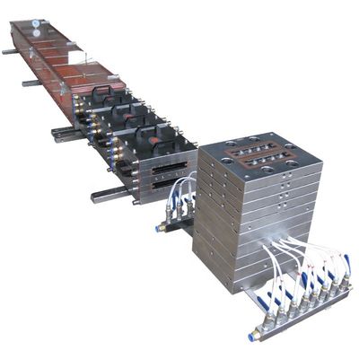 Muelle de paneles de PE cónicos de doble tornillo de contrarotación para la producción de bebidas alimenticias
