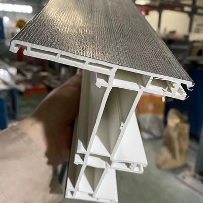 Máquina de moldeado de perfiles de ventanas de PVC de tamaño de cliente con software de diseño AutoCAD