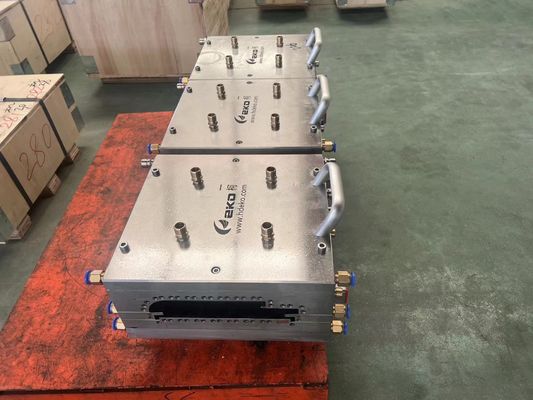 Diseño del molde de extrusión de muela para perfiles WPC PE PP en tamaño del cliente