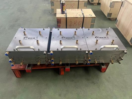 Diseño del molde de extrusión de muela para perfiles WPC PE PP en tamaño del cliente