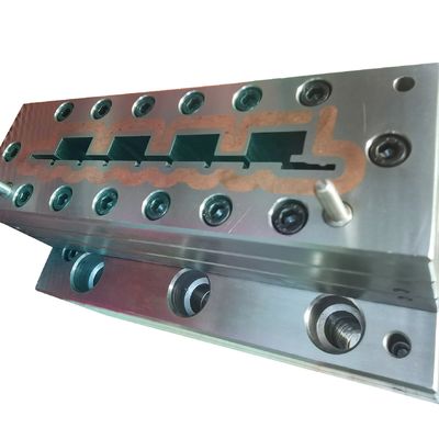 Molde de panel de pared de PE de 1 cavidad perfecto para materiales de PVC y aplicaciones interiores / exteriores