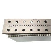 Tratamiento de pulido por electroplataje 3CR17 UPVC Molde de panel hueco para paneles de puerta y pared
