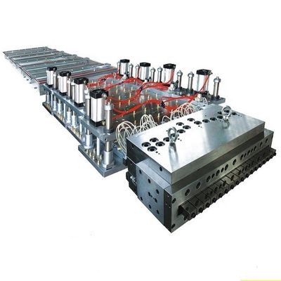 Calibrador de extrusión de plástico de PVC personalizado y cabeza de moldeo diseñada en AutoCAD