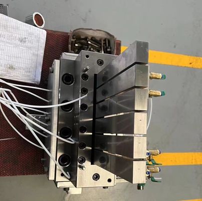 Molde de paneles exteriores para la extrusión de plástico de madera de plata PE para el piso y la puerta de la cubierta