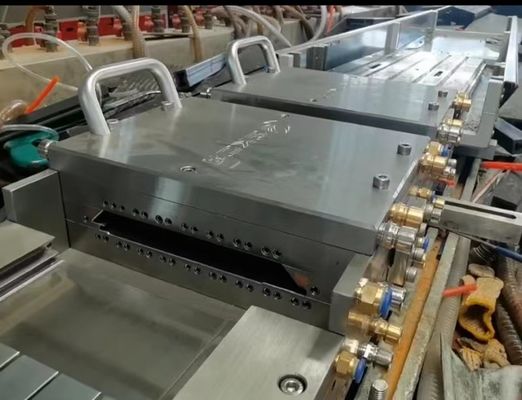 Herramientas de extrusión de moldes de cubierta y paneles de pared de PE diseñadas por AutoCAD para ventanas de perfil