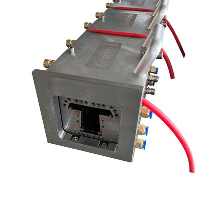 Electroplataje de pulido de perfiles de PVC para ventanas y puertas
