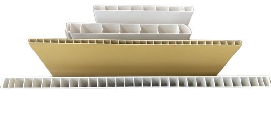 Plata UPVC placa de PVC plástico hueco 150 mm x 25 mm para cerco de cerdo de ganado de cerco de barandillas paneles
