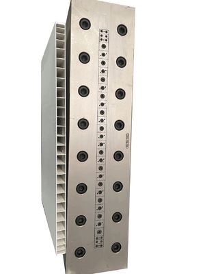 Plata UPVC placa de PVC plástico hueco 150 mm x 25 mm para cerco de cerdo de ganado de cerco de barandillas paneles