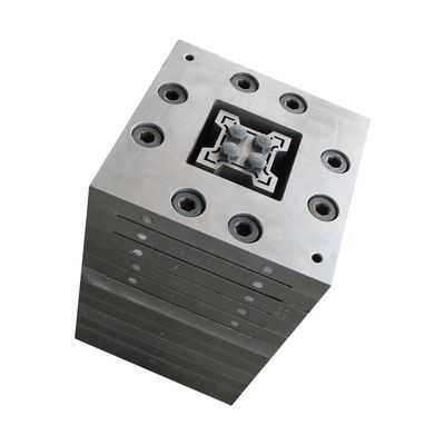 WPC PE PP perfiles de extrusión molde de diseño a presión con tratamiento de pulido por electroplataje