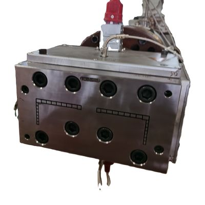 1 Máquina de extrusión de perfiles de PVC UPVC en hueco Moldeado con tratamiento de pulido por electroplataje