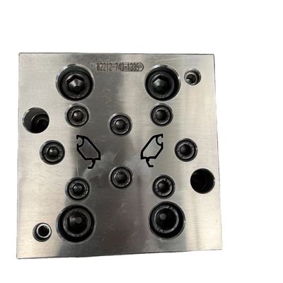 1 Molde de perlas de vidrio y cavidad de perfil de UPVC extrusión de molde a presión para cubiertas de puertas de ventanas
