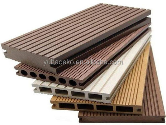 Extrusión para exteriores WPC madera de plástico paneles de cercas de jardín elección de producto para el hogar