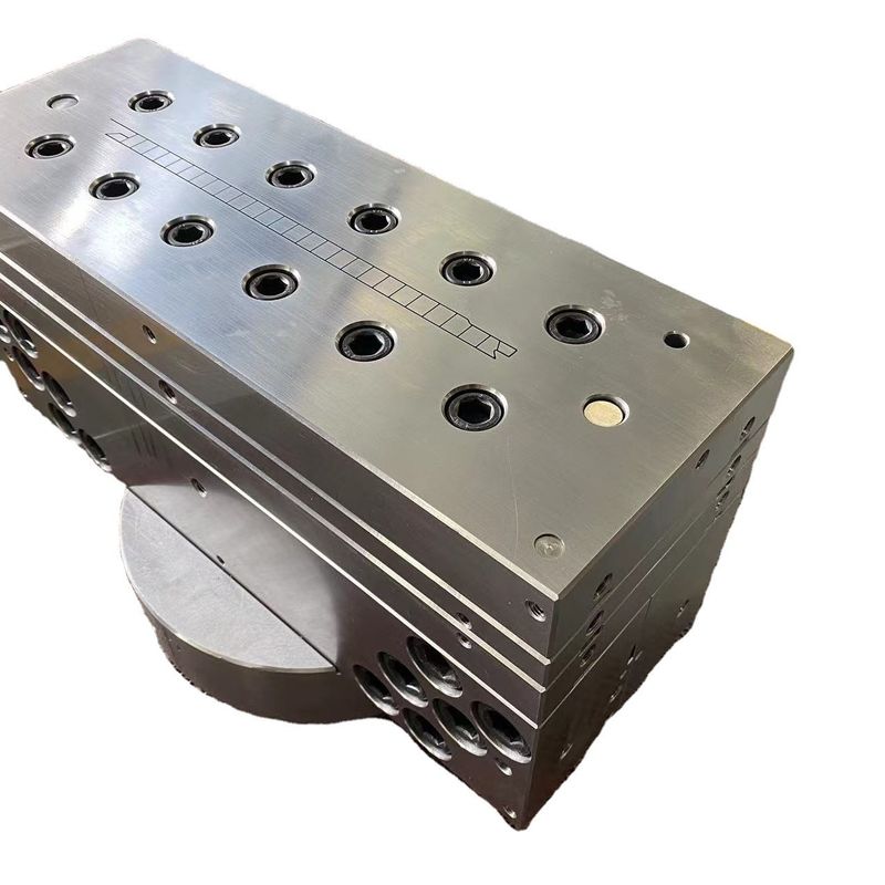 1 Molde de cavidad personalizado de PVC WPC placa de puerta hueca de extrusión molde y perfiles molde