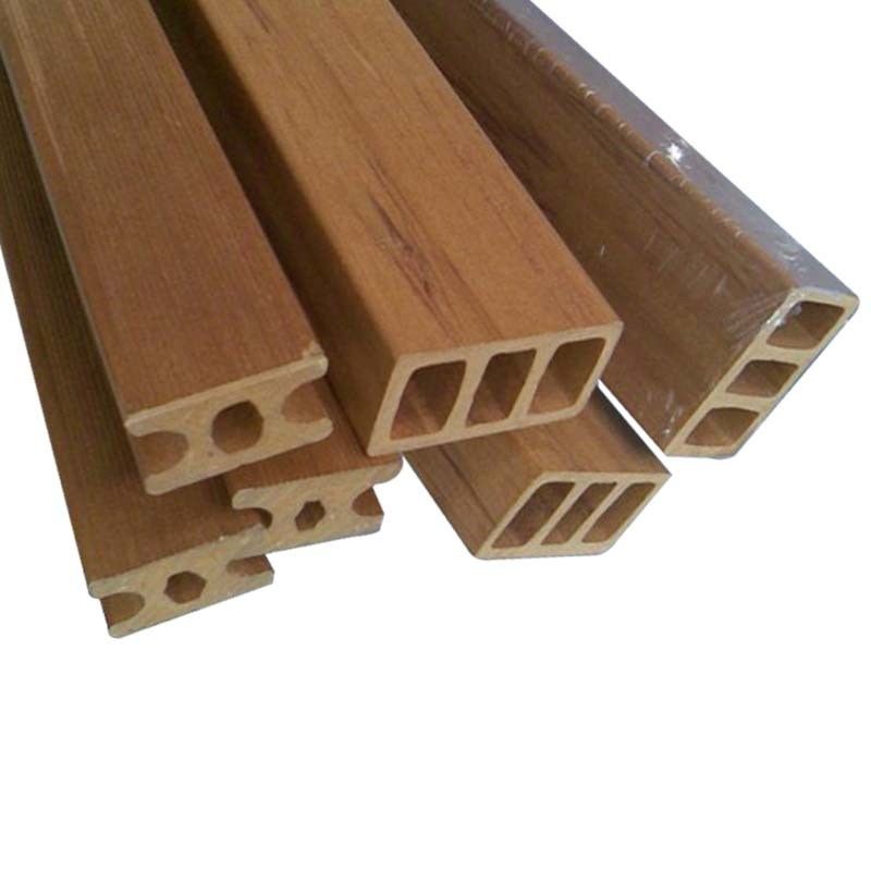 PE WOOD Moldeado por extrusión a muelle Larga vida útil y diseño de productos de plástico