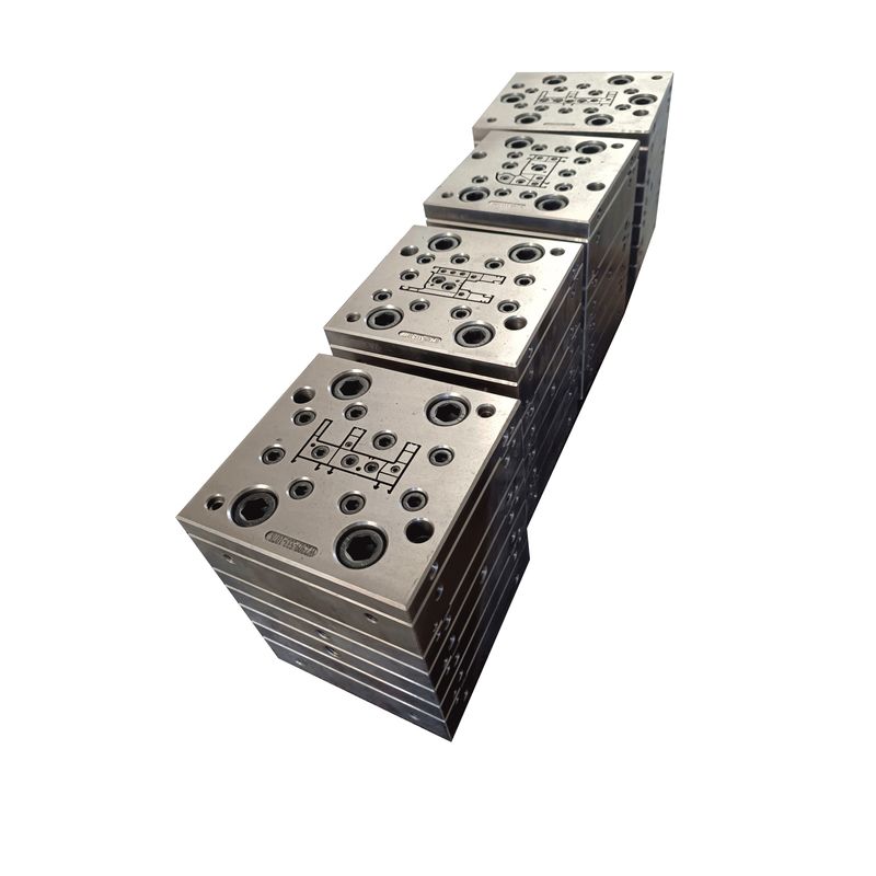 Molde de extrusión de perfiles plásticos para ventanas y puertas de plata UPVC PVC personalizado