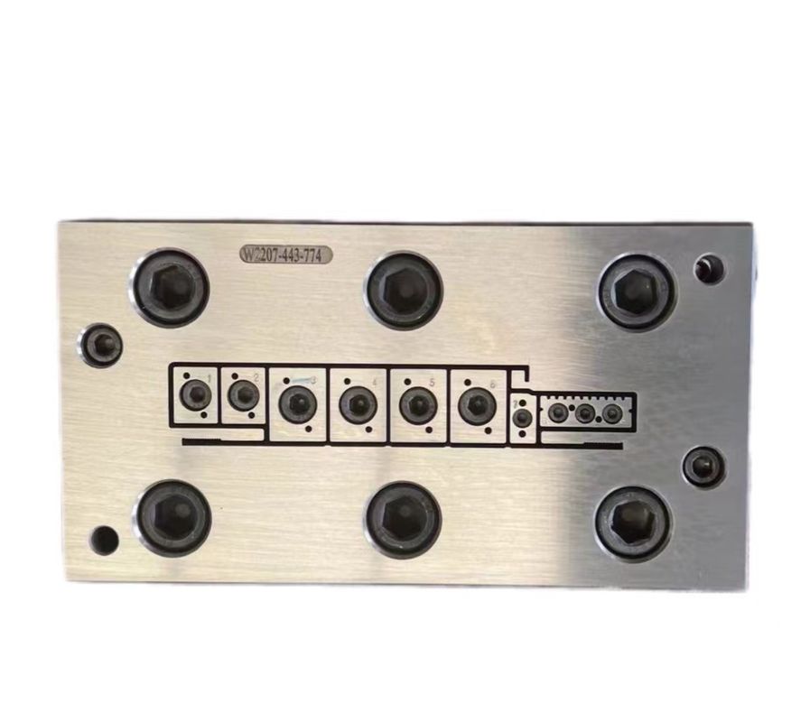 Extrusión de perfiles de PVC de plata personalizables para moldes de ventanas y puertas 1