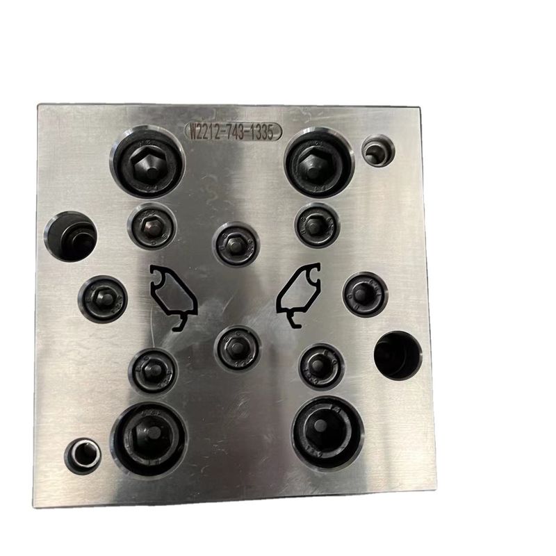 Electroplataje Polido UPVC PVC Janela de vidrio de perlas de perfil de molde para el tamaño personalizado